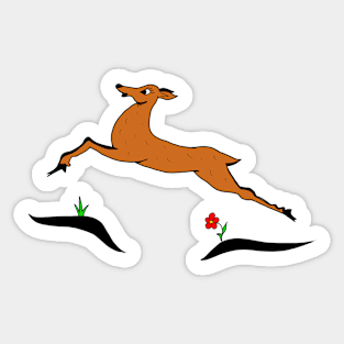 Beautiful Deer Sticker